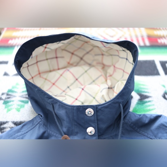 Coach Blue Hooded Jacket - Picture 9 of 11